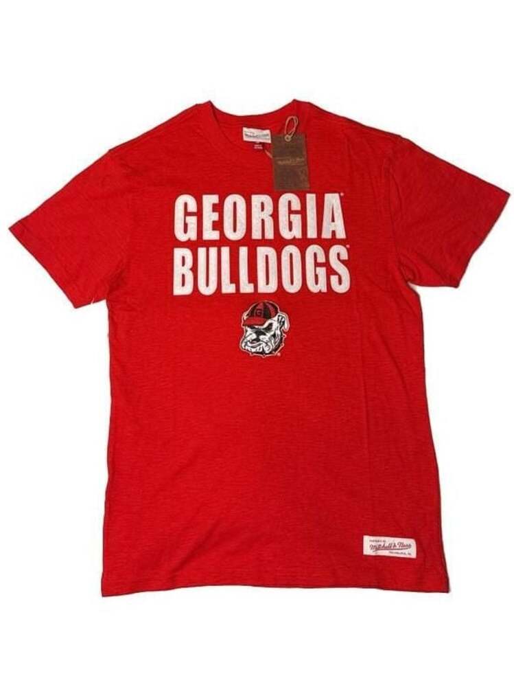 Mitchell & Ness Georgia Bulldogs legendary slub t-shirt size small NWT